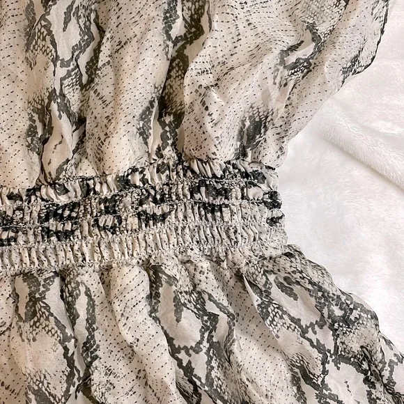 Sofia Collection Snake Print Dress Size L - Picture 5 of 5